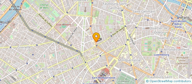 localisation de l'entreprise MONSIEUR PHILIPPE MOISSET  PARIS