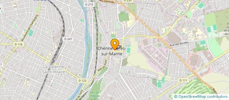 localisation de l'entreprise MONSIEUR PHILIPPE MOLINA à CHENNEVIERES-SUR-MARNE