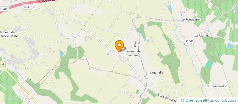 localisation de l'entreprise MONSIEUR PHILIPPE MOLINIER  BRENS