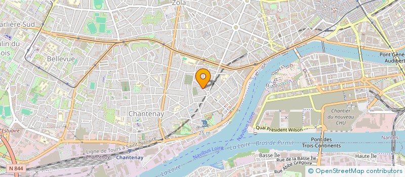 localisation de l'entreprise MONSIEUR PHILIPPE MOLLION  NANTES