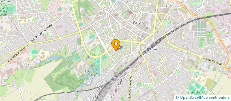 localisation de l'entreprise MONSIEUR PHILIPPE MONCHAUX à ARRAS