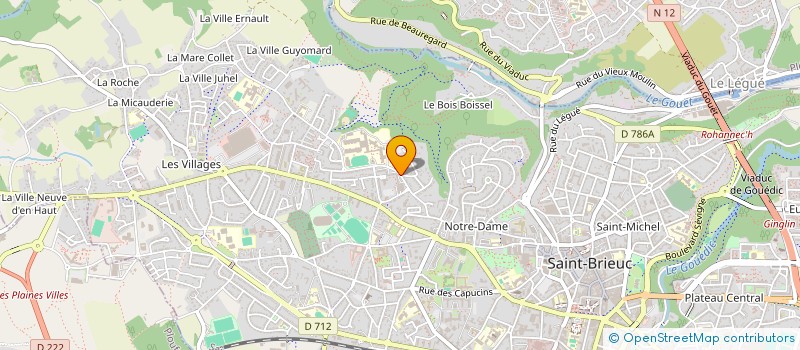 localisation de l'entreprise MONSIEUR PHILIPPE MONDON à SAINT-BRIEUC