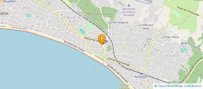 localisation de l'entreprise MONSIEUR PHILIPPE MONMARCHE à LA BAULE-ESCOUBLAC