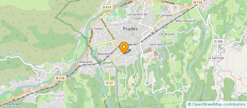 localisation de l'entreprise MONSIEUR PHILIPPE MONROIG à PRADES
