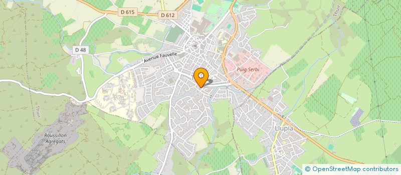 localisation de l'entreprise MONSIEUR PHILIPPE MONSERRATE  THUIR