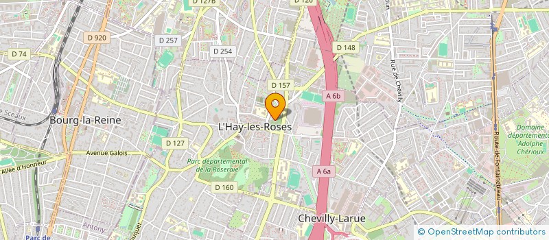 localisation de l'entreprise MONSIEUR PHILIPPE MONTAGNAC à L'HAY-LES-ROSES