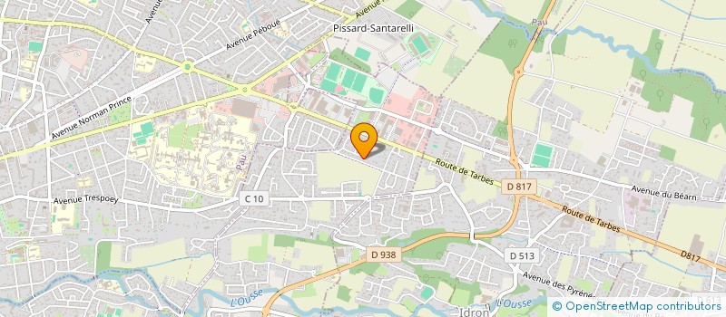 localisation de l'entreprise MONSIEUR PHILIPPE MONTEIL à BIZANOS