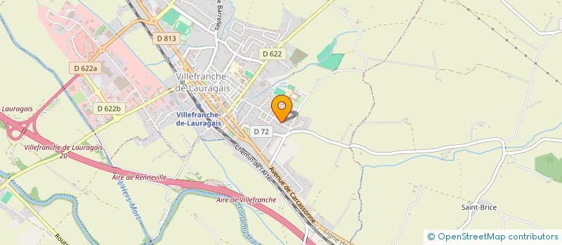 localisation de l'entreprise MONSIEUR PHILIPPE MONTGAILLARD  VILLEFRANCHE-DE-LAURAGAIS