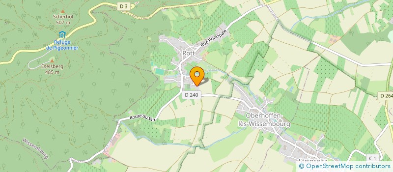 localisation de l'entreprise MONSIEUR PHILIPPE MOOG  ROTT