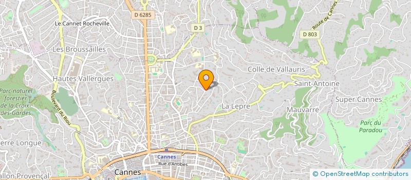 localisation de l'entreprise MONSIEUR PHILIPPE MOONENS à GRASSE