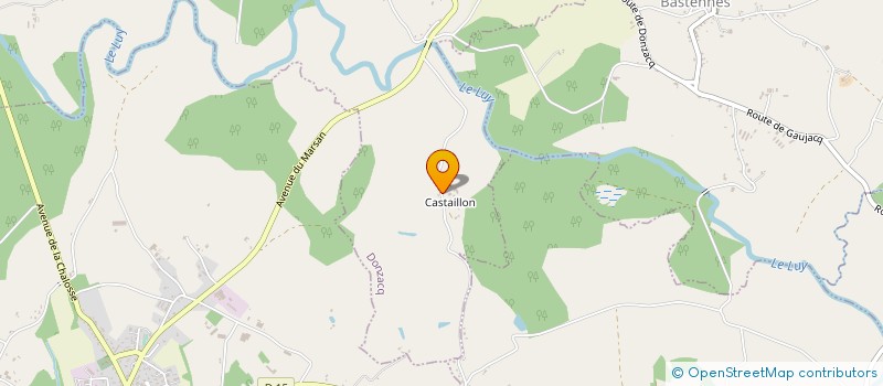 localisation de l'entreprise MONSIEUR PHILIPPE MORA  DONZACQ