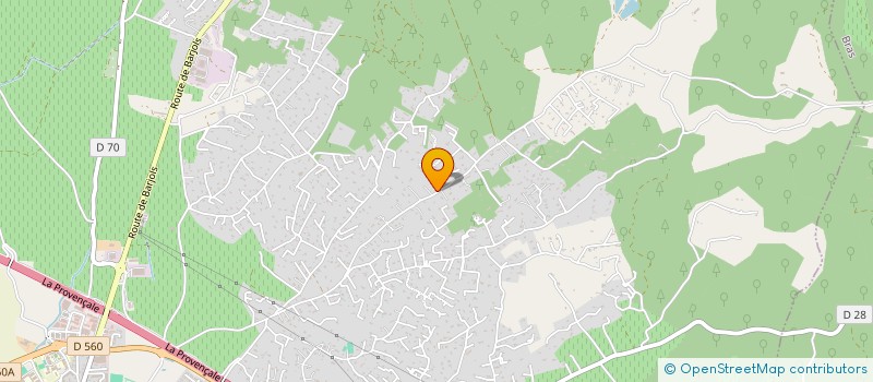 localisation de l'entreprise MONSIEUR PHILIPPE MORAND  SAINT-MAXIMIN-LA-SAINTE-BAUME