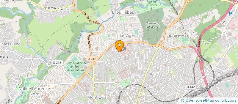 localisation de l'entreprise MONSIEUR PHILIPPE MORANGE à LIMOGES