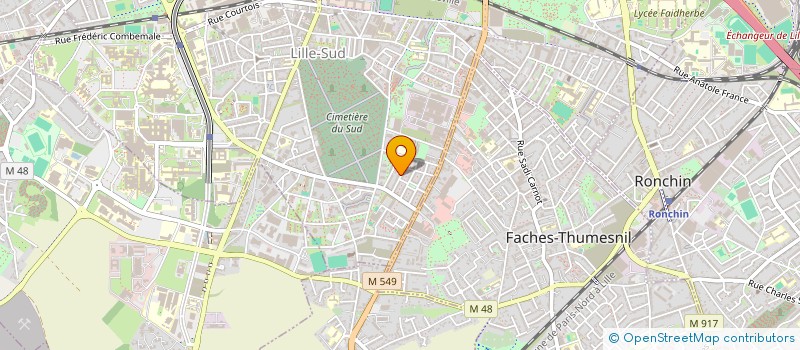 localisation de l'entreprise MONSIEUR PHILIPPE MORBIDELLI à LILLE