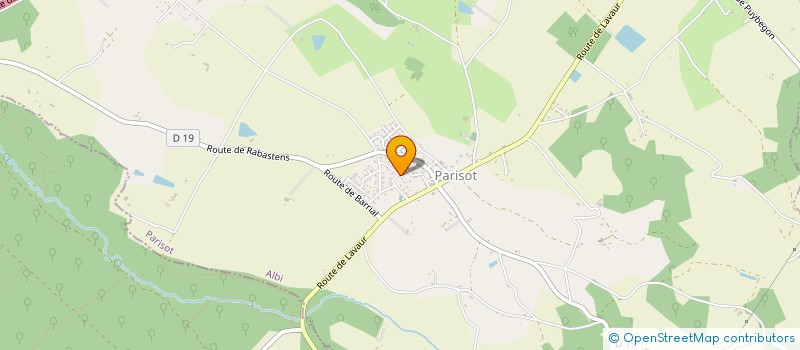 localisation de l'entreprise MONSIEUR PHILIPPE MOREAU  PARISOT