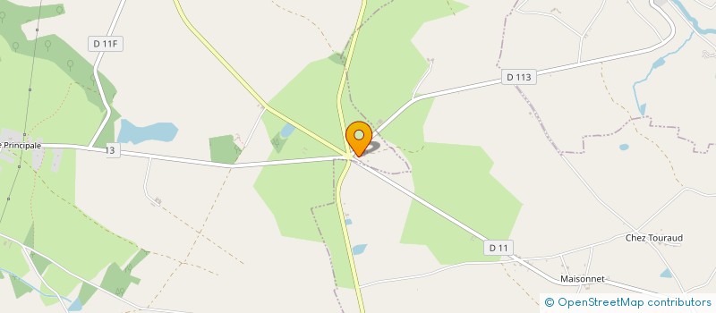 localisation de l'entreprise MONSIEUR PHILIPPE MOREAU  MILLAC