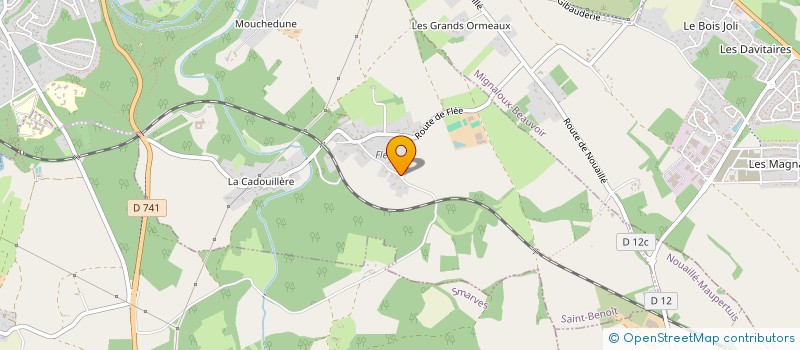 localisation de l'entreprise MONSIEUR PHILIPPE MOREAU  LA ROCHELLE