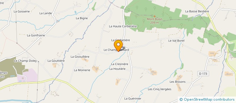 localisation de l'entreprise MONSIEUR PHILIPPE MOREL à LE MESNIL-GILBERT