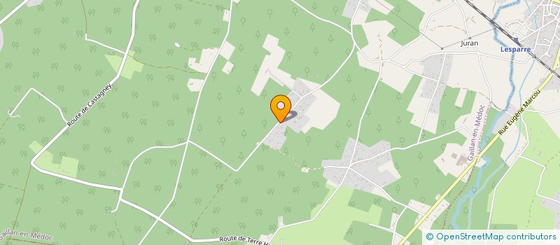 localisation de l'entreprise MONSIEUR PHILIPPE MOREL  GAILLAN-EN-MEDOC
