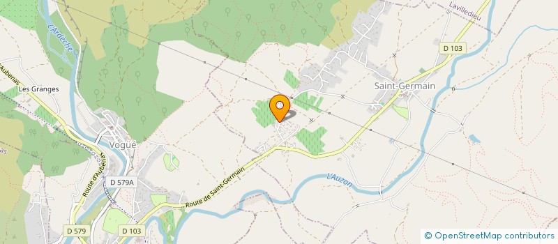 localisation de l'entreprise MONSIEUR PHILIPPE MORENO  SAINT-GERMAIN