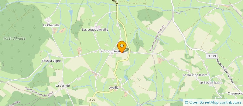 localisation de l'entreprise MONSIEUR PHILIPPE MORESTIN  GIBLES