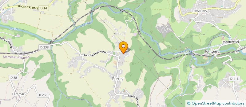 localisation de l'entreprise MONSIEUR PHILIPPE MORETTI  ETERCY