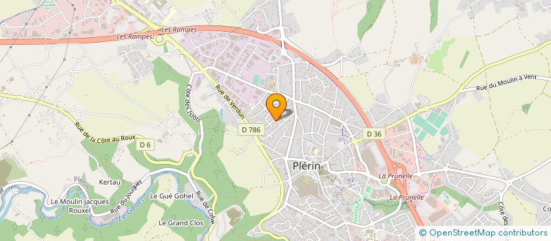localisation de l'entreprise MONSIEUR PHILIPPE MORGAN à PLERIN