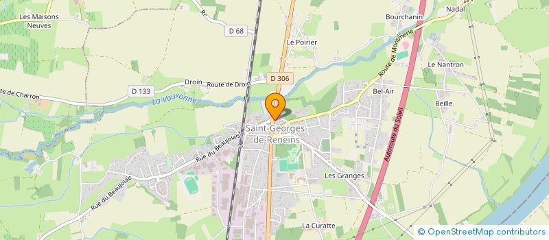 localisation de l'entreprise MONSIEUR PHILIPPE MORIN à SAINT-GEORGES-DE-RENEINS