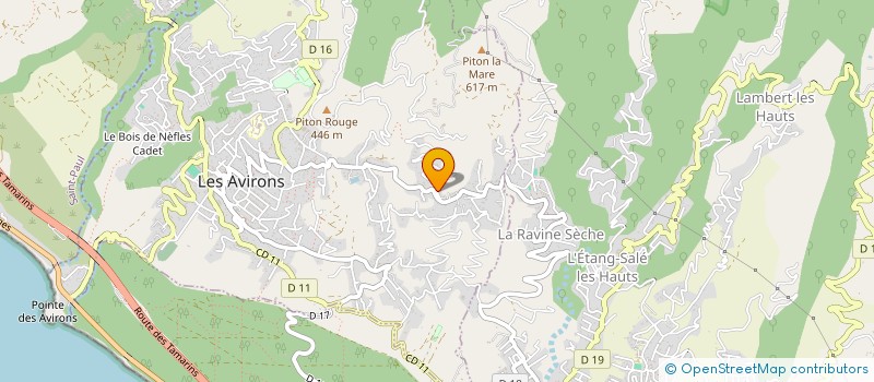 localisation de l'entreprise MONSIEUR PHILIPPE MORIN  LES AVIRONS