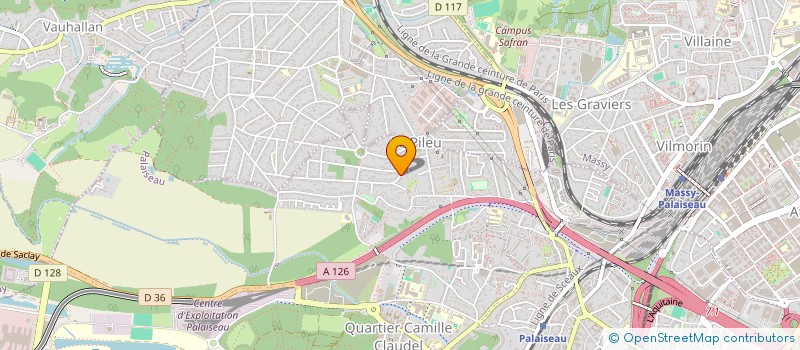 localisation de l'entreprise MONSIEUR PHILIPPE MORNAS à PALAISEAU
