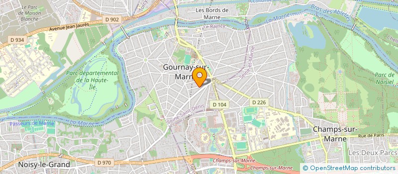 localisation de l'entreprise MONSIEUR PHILIPPE MOROT à GOURNAY-SUR-MARNE