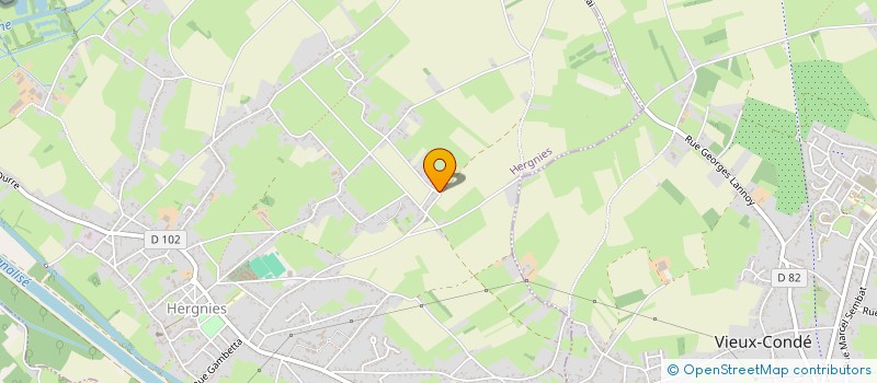 localisation de l'entreprise MONSIEUR PHILIPPE MORTIER  HERGNIES