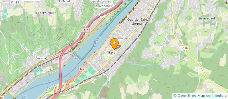 localisation de l'entreprise MONSIEUR PHILIPPE MOSNIER  VIENNE