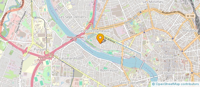 localisation de l'entreprise MONSIEUR PHILIPPE MOTTA à TOULOUSE