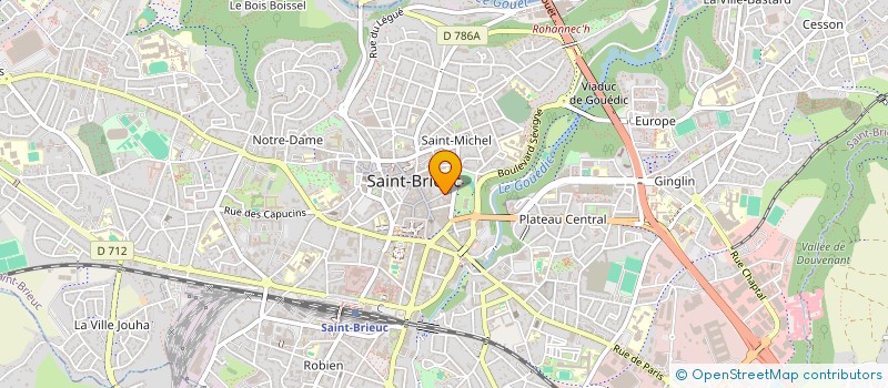 localisation de l'entreprise MONSIEUR PHILIPPE MOTTAIS à SAINT-BRIEUC