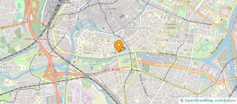 localisation de l'entreprise MONSIEUR PHILIPPE MOUBARAK à STRASBOURG