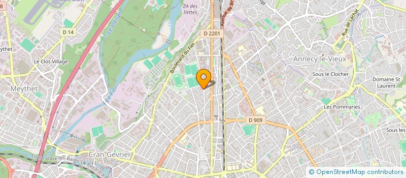 localisation de l'entreprise MONSIEUR PHILIPPE MOUCHOIR à ANNECY