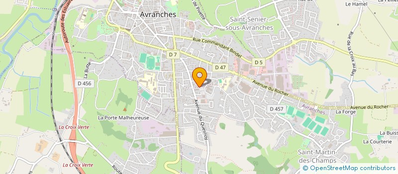 localisation de l'entreprise MONSIEUR PHILIPPE MOULIN à AVRANCHES