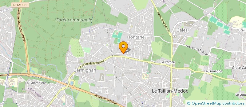 localisation de l'entreprise MONSIEUR PHILIPPE MOUNIER  LE TAILLAN-MEDOC