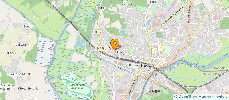 localisation de l'entreprise MONSIEUR PHILIPPE MOUNIER  REDON