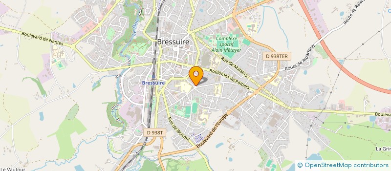 localisation de l'entreprise MONSIEUR PHILIPPE MOURA  BRESSUIRE