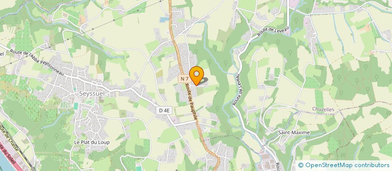 localisation de l'entreprise MONSIEUR PHILIPPE MOURADIAN  CHUZELLES