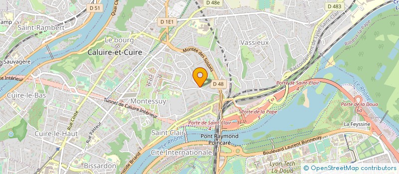 localisation de l'entreprise MONSIEUR PHILIPPE MOURAI  VILLEURBANNE