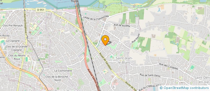 localisation de l'entreprise MONSIEUR PHILIPPE MOURAULT à SAINT-JEAN-LE-BLANC