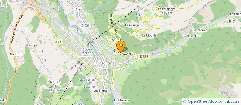 localisation de l'entreprise MONSIEUR PHILIPPE MOURET à MORZINE
