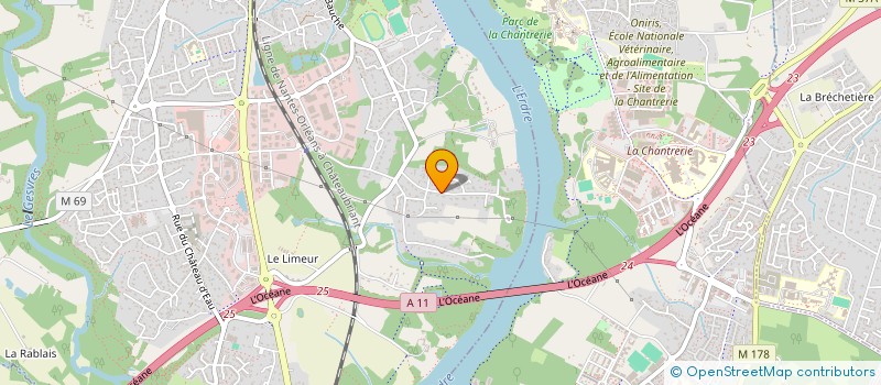 localisation de l'entreprise MONSIEUR PHILIPPE MOURGES à LA CHAPELLE-SUR-ERDRE
