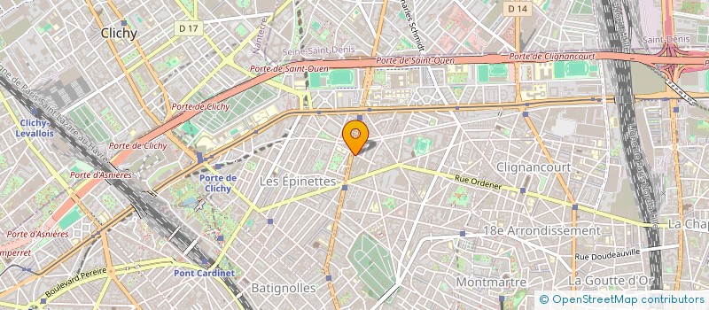 localisation de l'entreprise MONSIEUR PHILIPPE MOURIN à PARIS