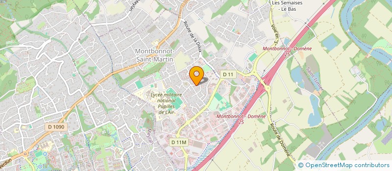 localisation de l'entreprise MONSIEUR PHILIPPE MOURRE à MONTBONNOT-SAINT-MARTIN