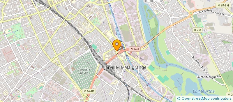 localisation de l'entreprise MONSIEUR PHILIPPE MOUTHE  NANCY