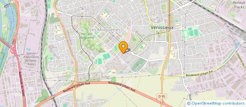 localisation de l'entreprise MONSIEUR PHILIPPE MOUTIN à VENISSIEUX